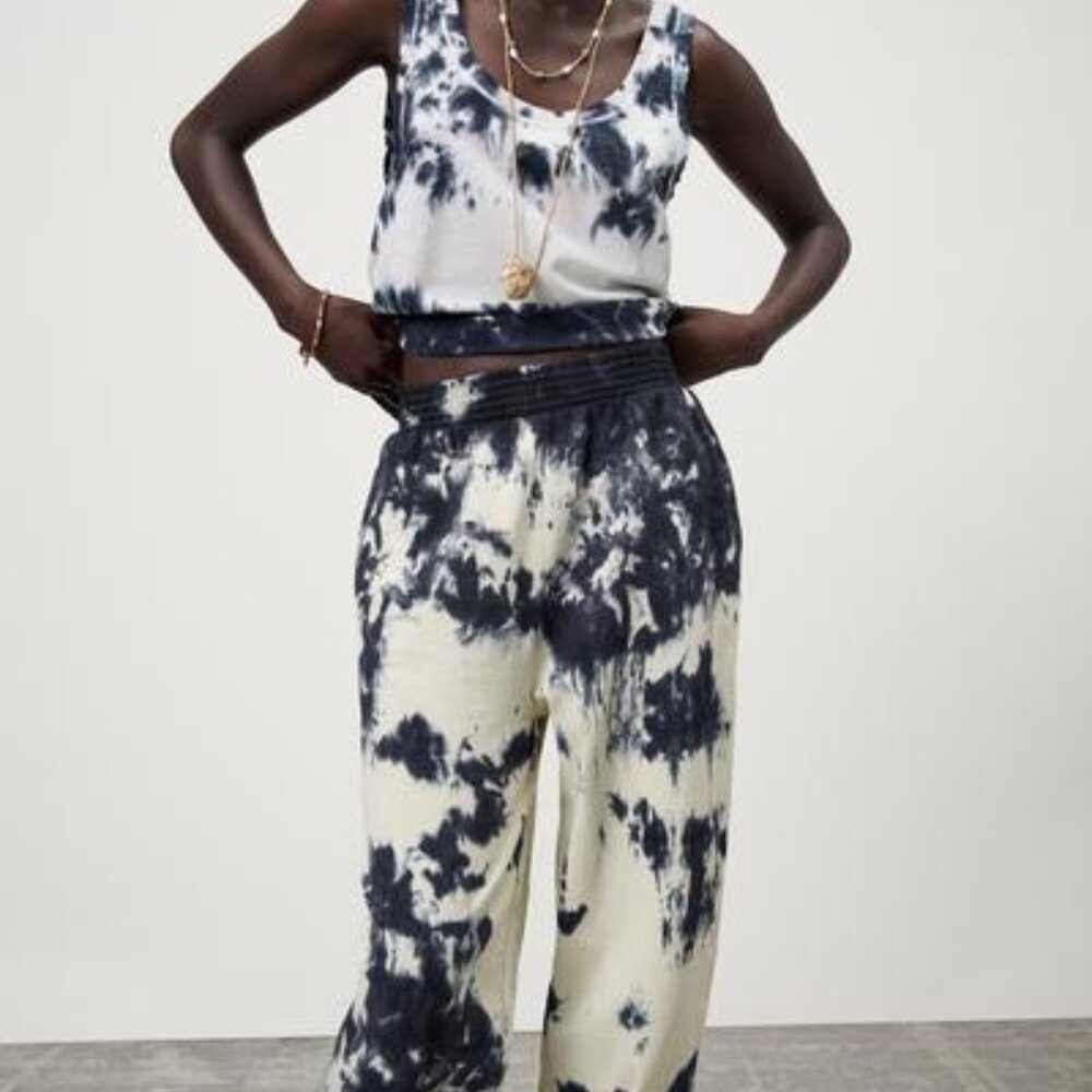 ZARA TIE DYE JOGGER PANTS (S)